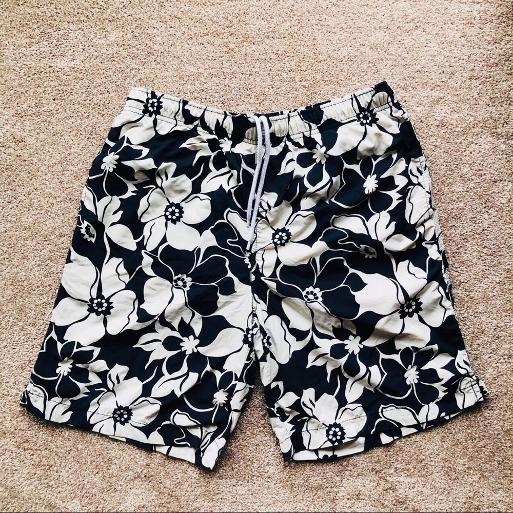 Hawaiian Swim Trunks